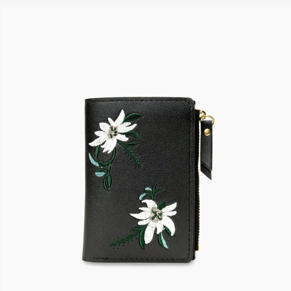 Fleur | Embroidered Wallet