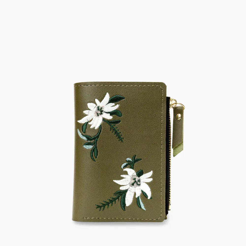 Fleur | Embroidered Wallet
